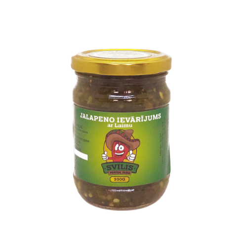 Jalapeno jam with lime